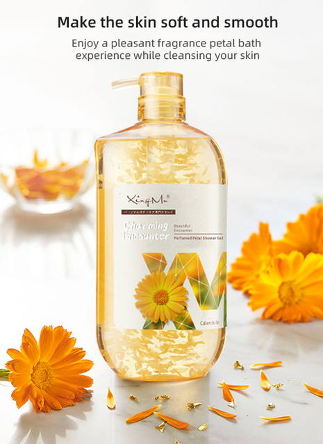 Perfumed Petal Shower Gel （Calendula）