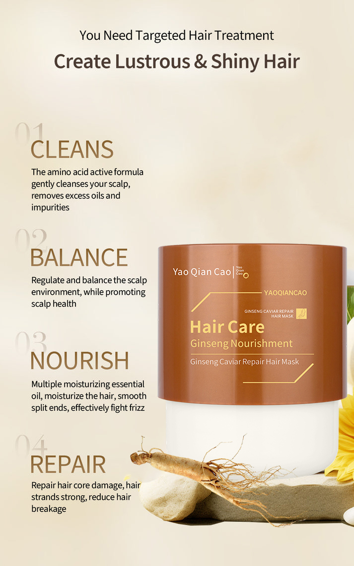 Ginseng Caviar Repair Hair Mask